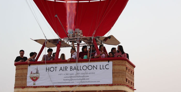 Hot Air Balloon Ride in Dubai